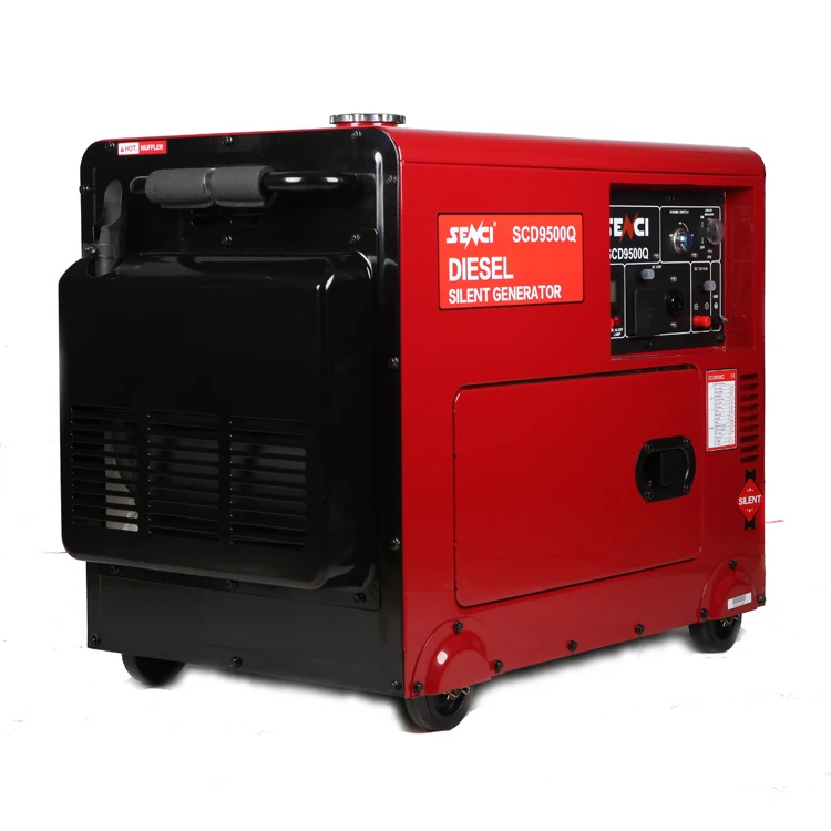 8KW Cooling Diesel Power Generators SCD9500Q