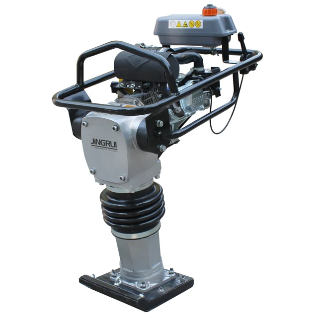 Handheld Plate Tamper Machine Rammer Compactor Tamping Rammer