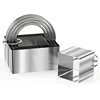 Silver-square 5-piece set