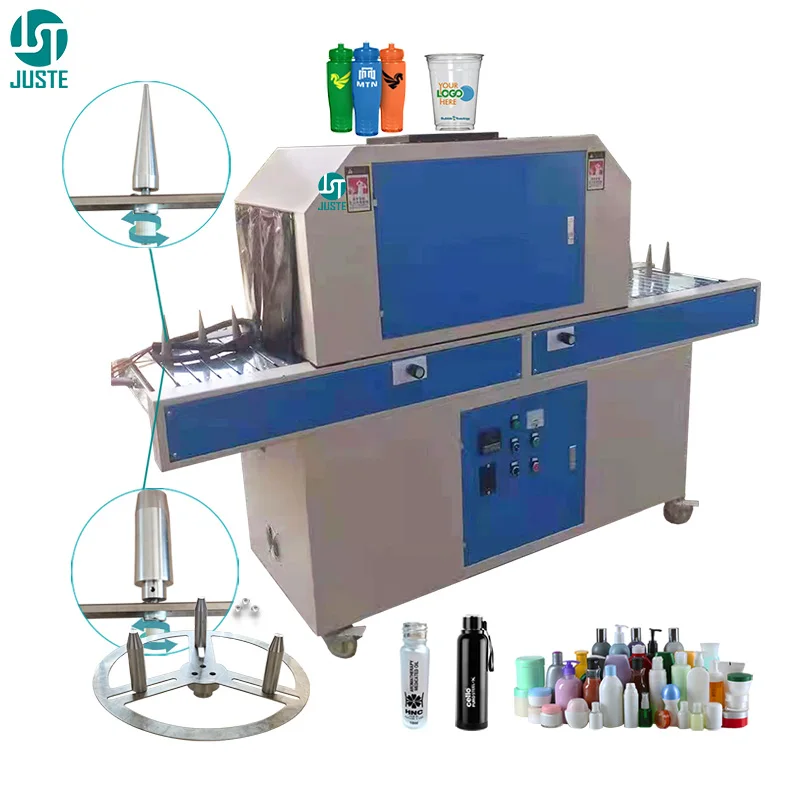 UV Varnish Ink Drying UV Curing Machine Tunnel Wood Floors Screen Printing Plastic Shampoo Glass Bottles UV Dryer for Door