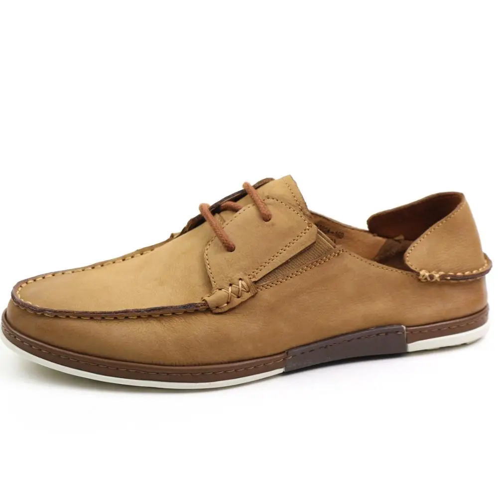 casual ,soft ,leisure ,breathable top class  summer  men leather  boat shoes