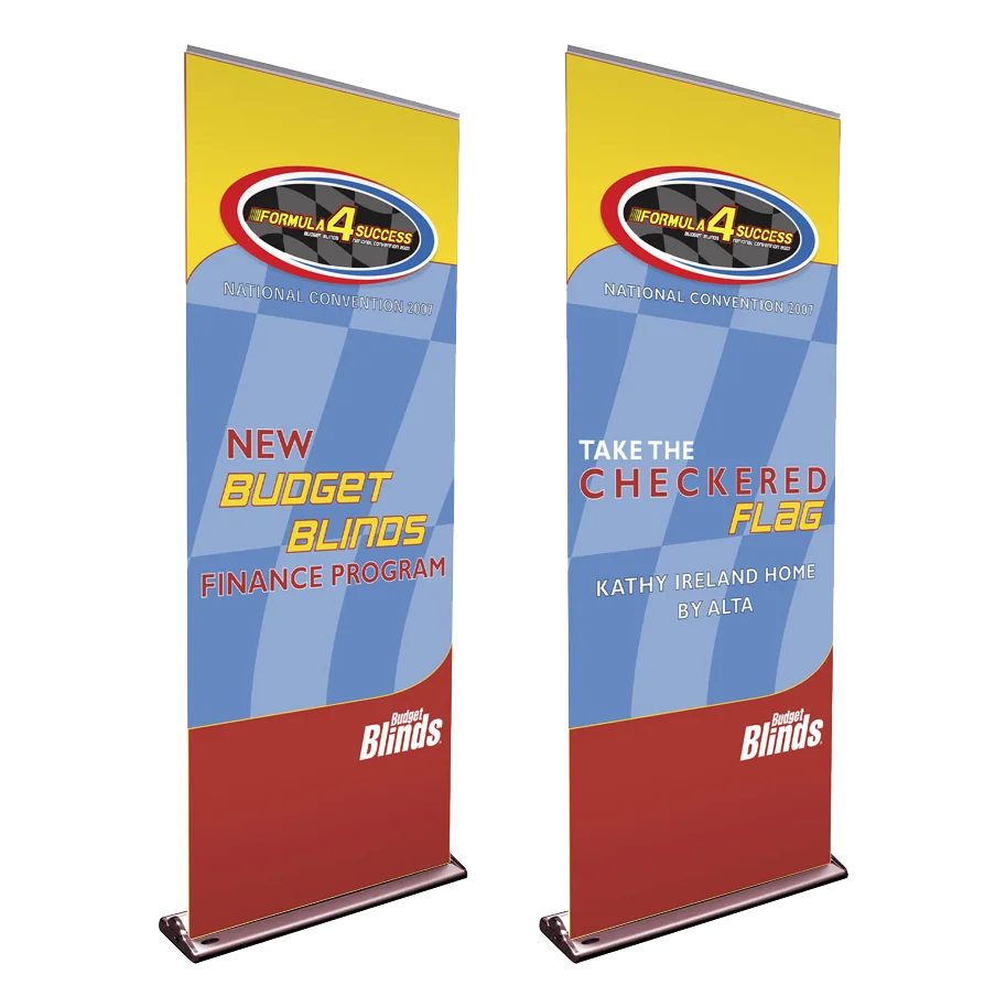 New Style Exhibition Printed Roll up Banner Size in Inches