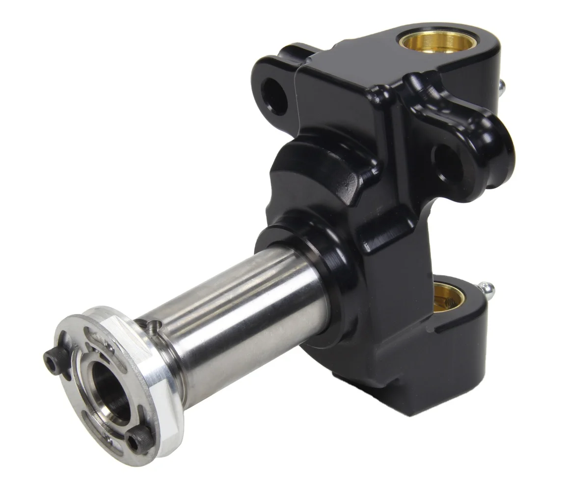Precise CNC Machined sprint car spindle Front Spindle Aluminum Straight