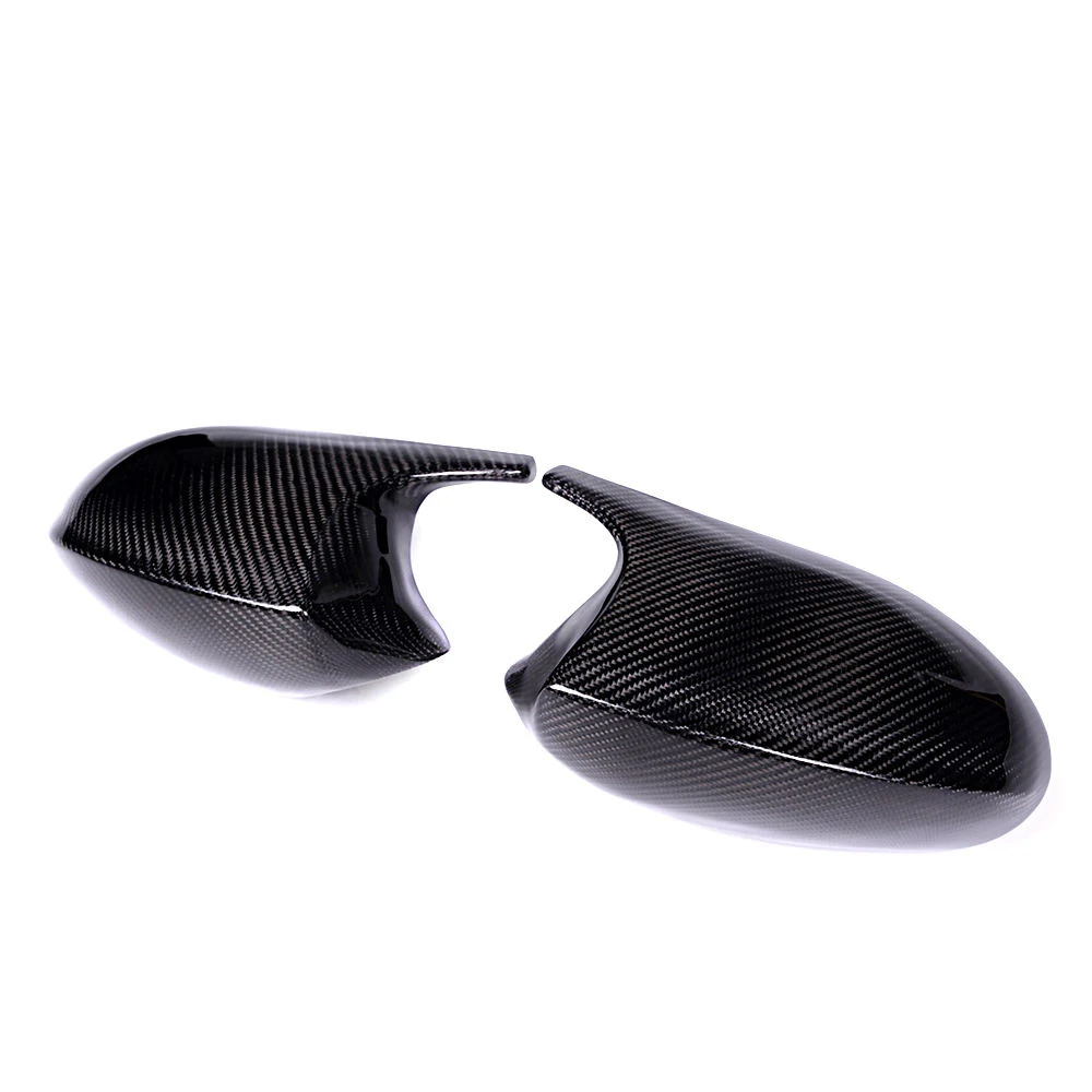 Dry Carbon Side Door Rear View M Look Wing Mirror Housing CapsCovers for BMW 3 Series E90 E92 E93 335i M3 2005+