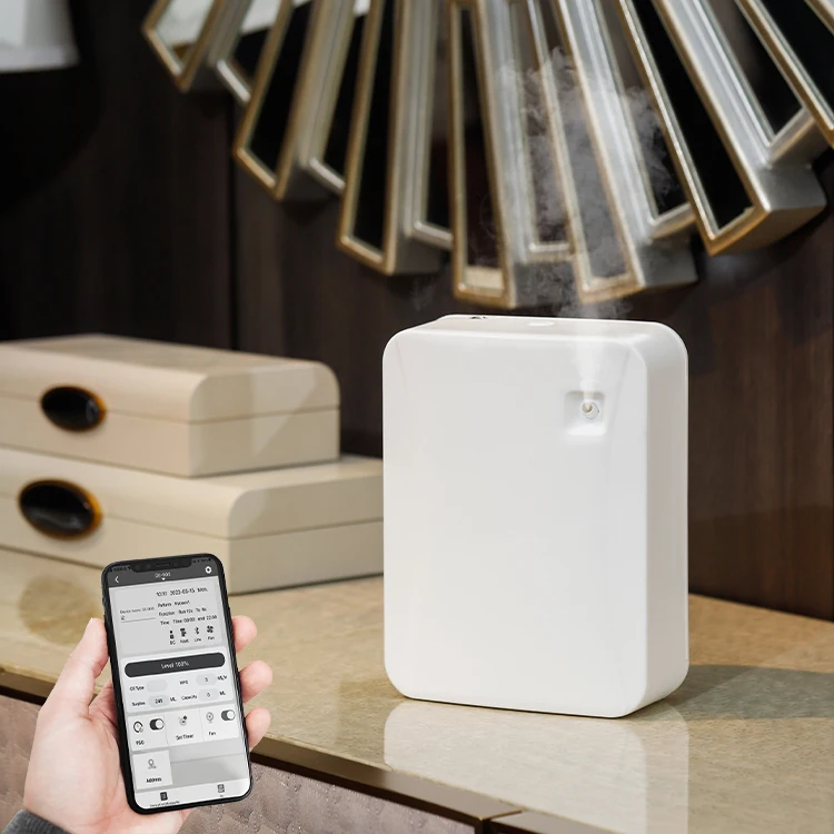 Smart WIFI Scent Diffuser With Blue Tooth Custom Logo Electric Scent Fragrance Oil Diffuser Machine