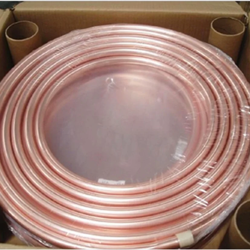 3/8 1/4 Custom Size Pair Sale Refrigeration Copper Water Coil Pipe