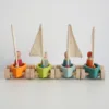 Basswood Small Boat Stacker