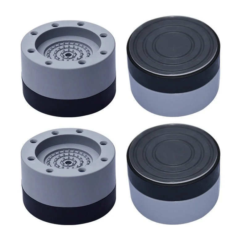 Washing Machine Foot Pads Universal Adjustable Heightening Washer & Dryer Anti-slip Anti-vibration Pad Refrigerator Base Bracket
