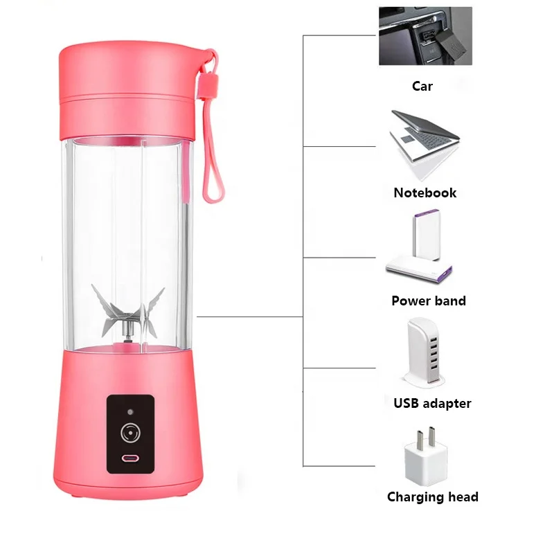 2019 Home Application Battery Operated Usb Charging Portable Blender Mini Baby Food Juicer Blender