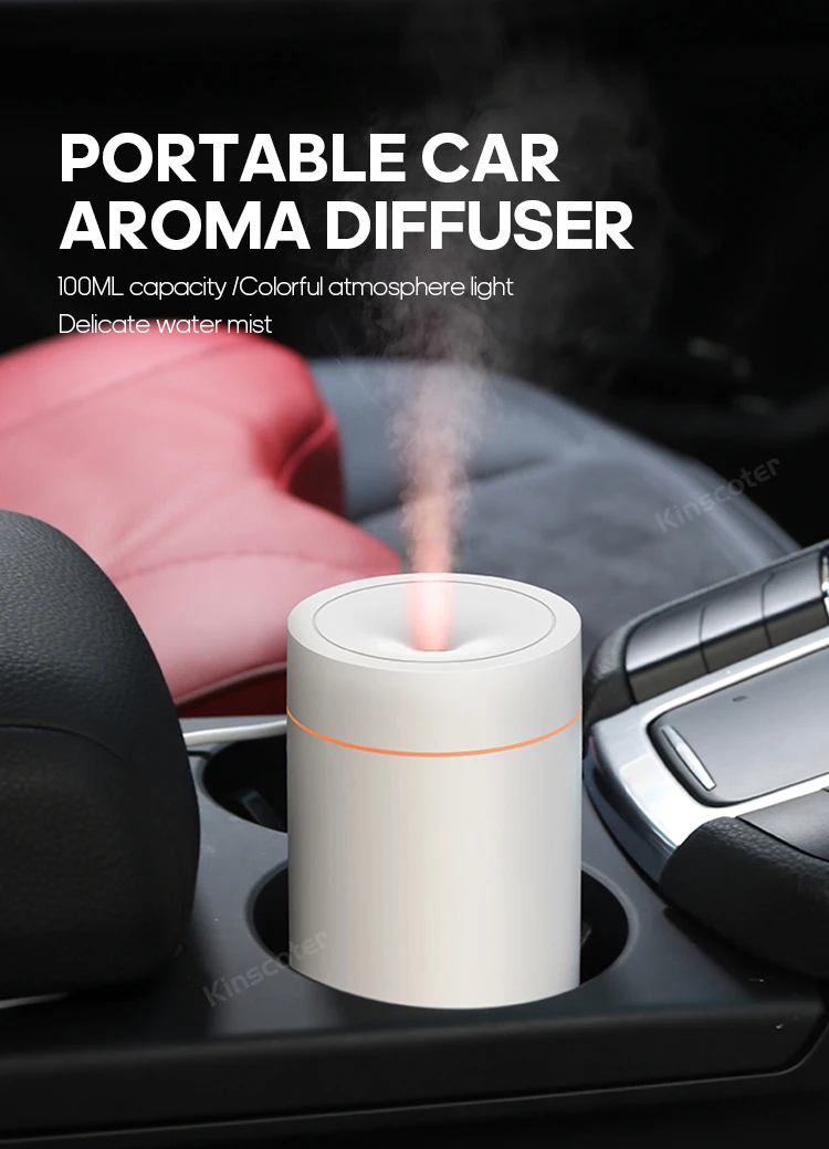 Car Humidifier - Portable Aromatherapy & Humidification