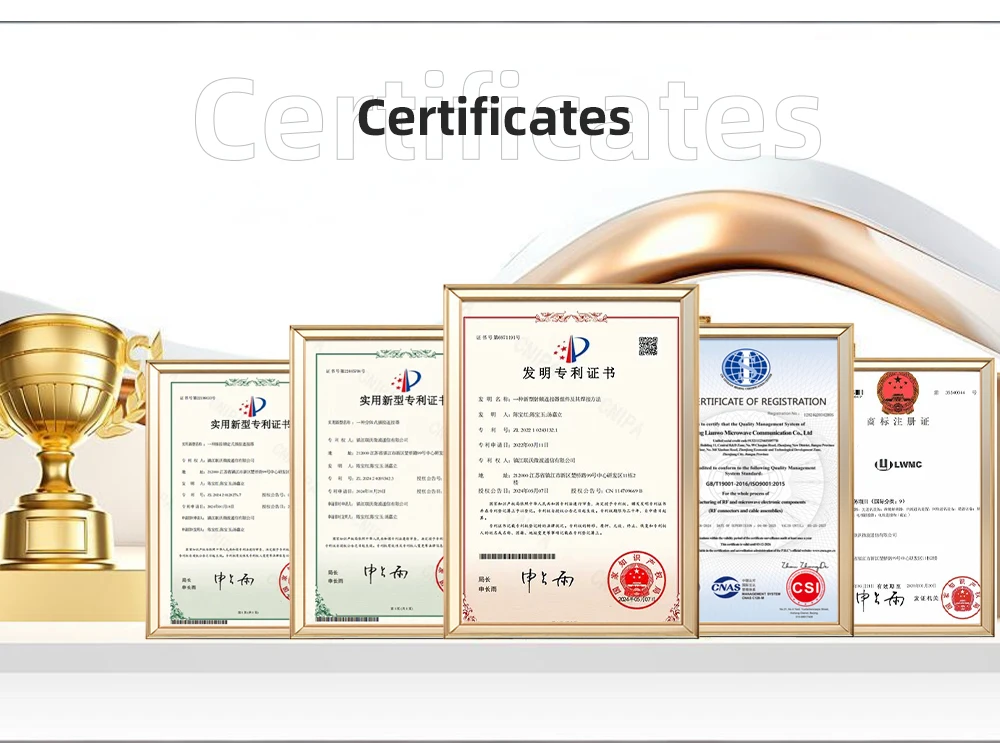 Certificates