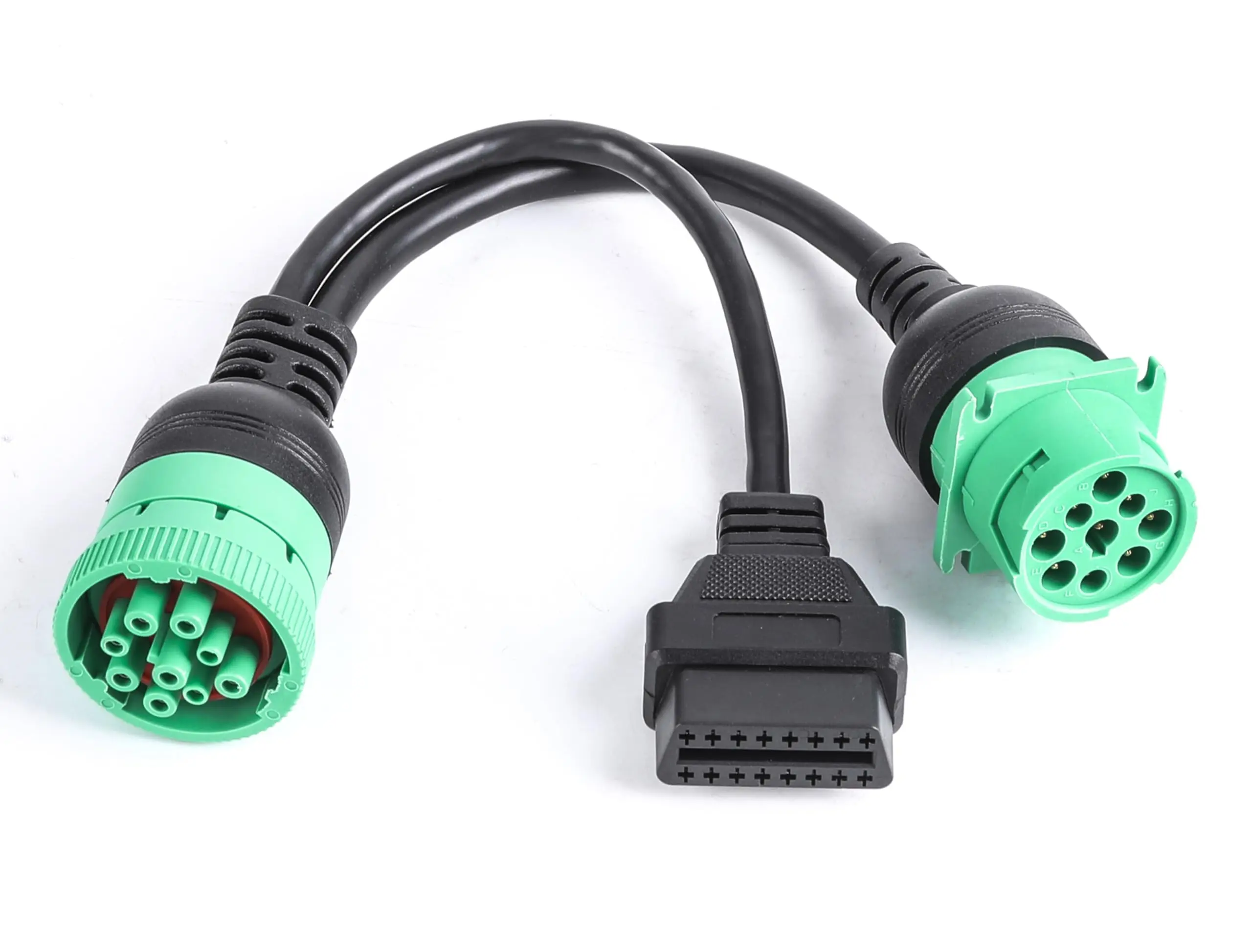 J1939 Male To J1939 Female And Obd2 Splitter Cable (1pcs) - Buy J1939 ...