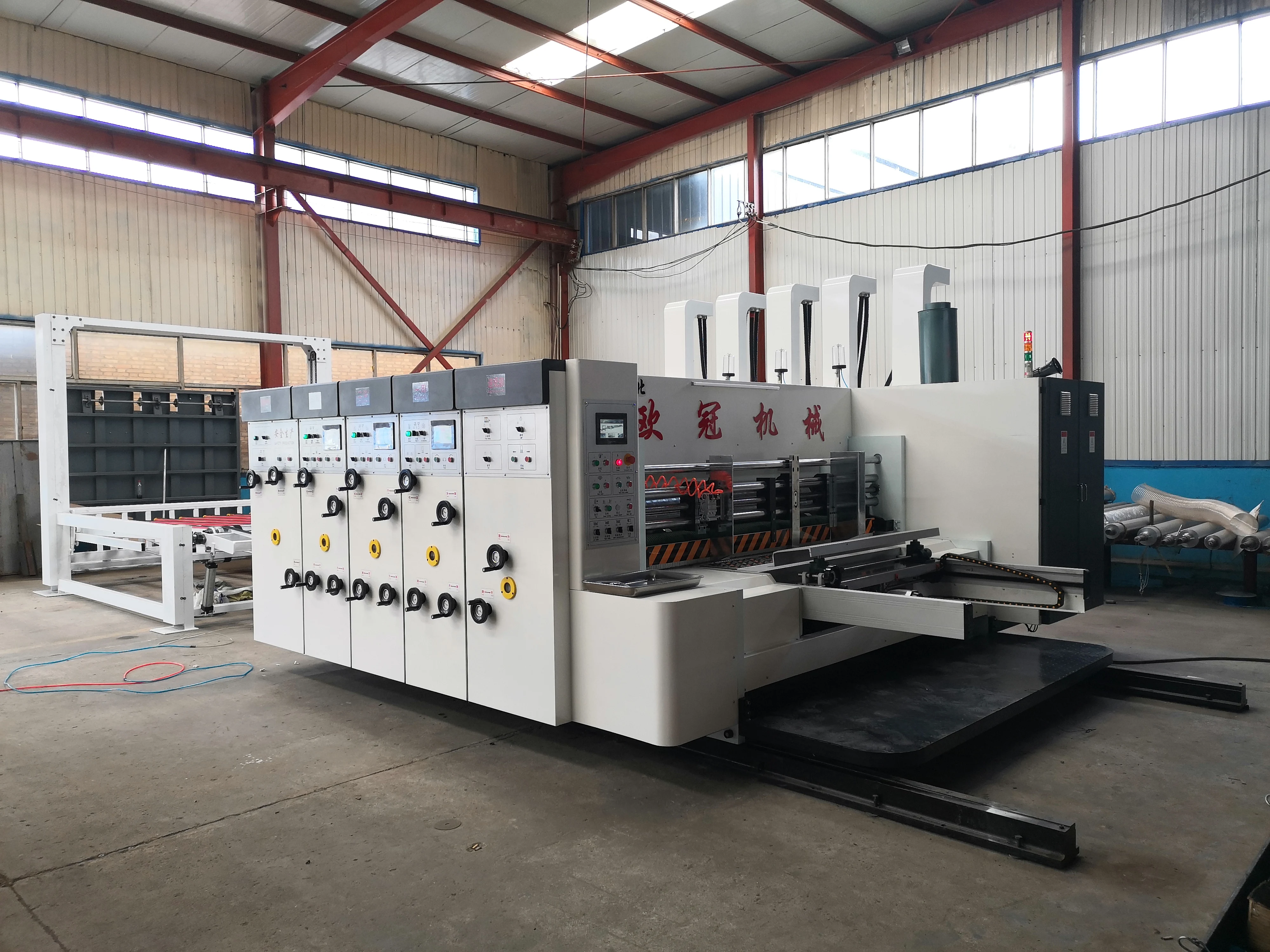 Shipping Box Making Machine Price Small Corrugated Carton Box Printing Slotting Machine