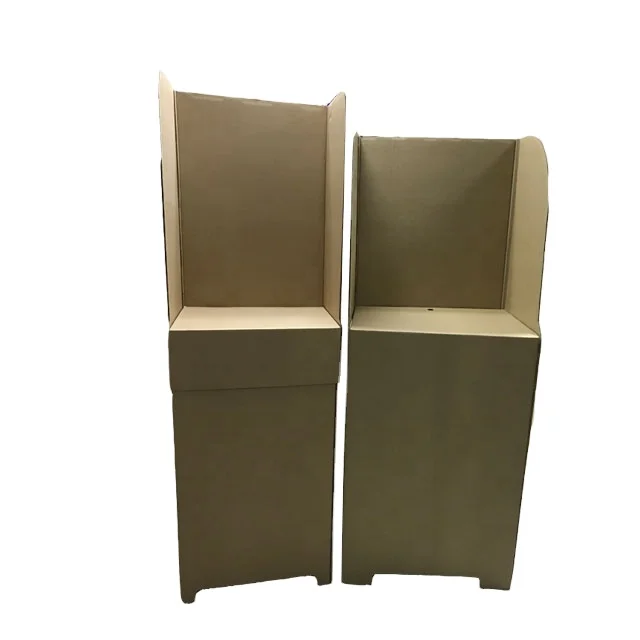 Foldable Corrugated Cardboard Voting Booth for Mali Election