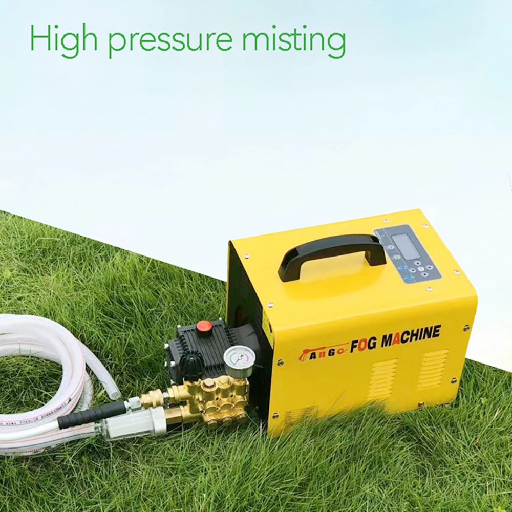 Ango Fog Machine High Pressure Misting System Machine,5l/m Misting