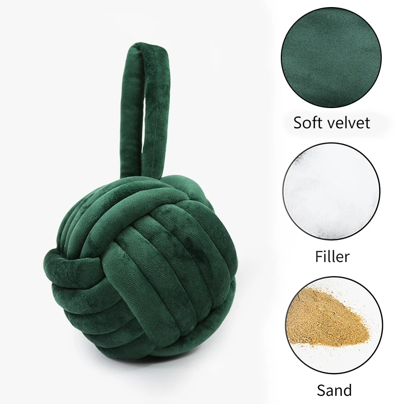 New Style Doorstops Coloured Door Stop Sand Filled Heavy Nautical Rope