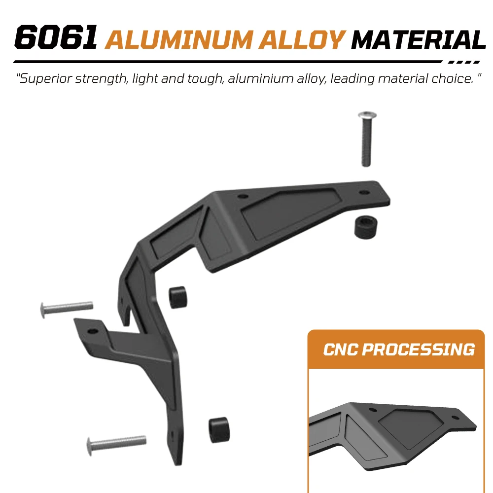 Dual Pillar A Light Mounting Windshield Led Light Brackets