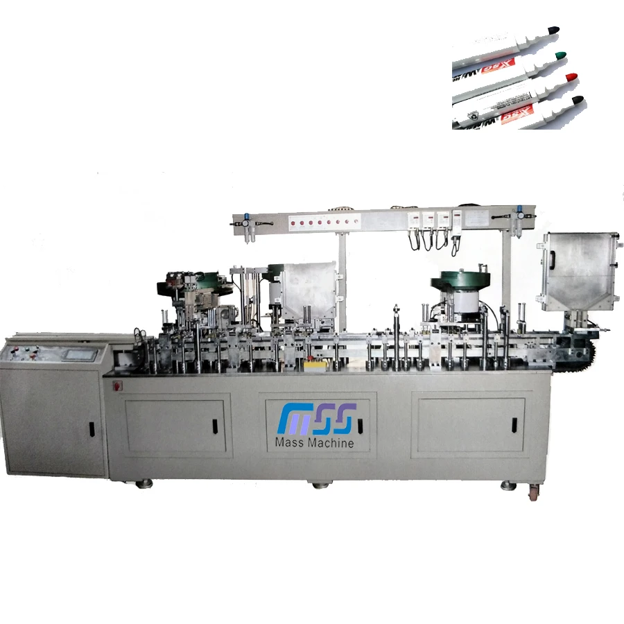 Permanent  Whiteboard Marker Pen Making  Assembly  Machine