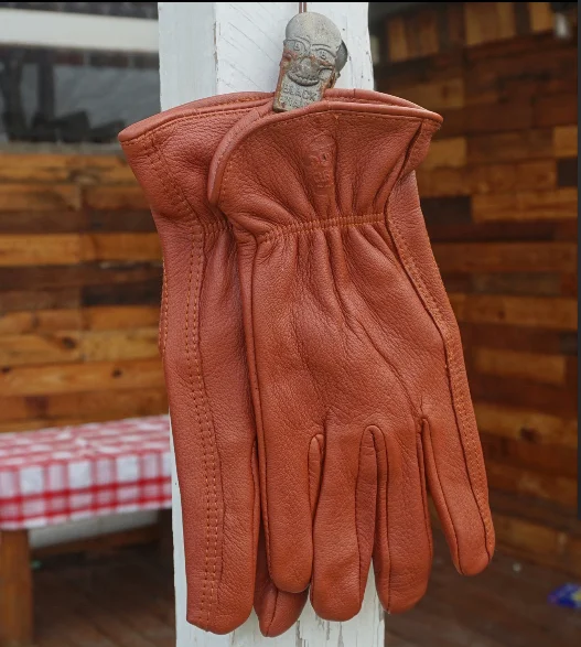 Leder-Arbeitshandschuhe Für Garten, Fahren Und LKW Produktbild-Vorschau 5