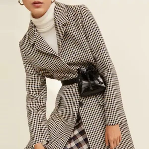 Custom Vegan Croc Leather Black Women Belt Purse Bucket Ladies Mini Waist Bag Fanny Pack