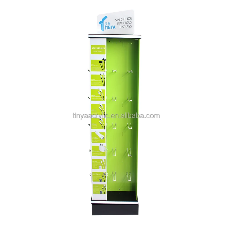 TINYA Pop PVC Foam Pegboard Display Stand for Beauty Store Floor Nail ...