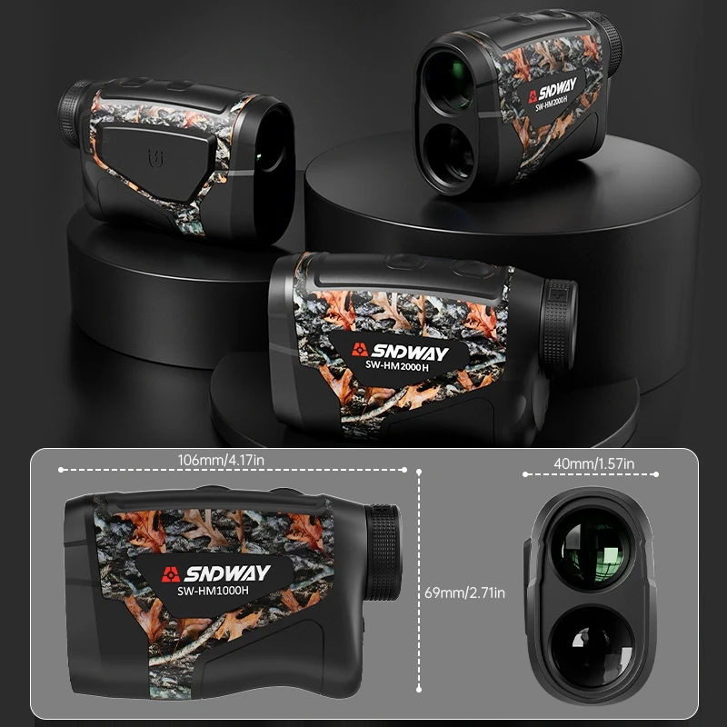 Sndway Hard Shell Carry Case for Bushnell Tour Golf Laser Rangefinder Binoculars Golf Laser Rangefinder Cover