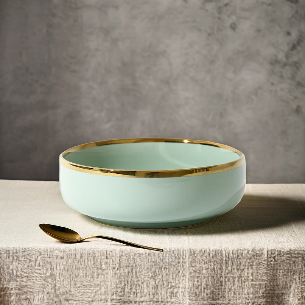 High Quality Light Luxury Nordic Ceramic Tableware Set-Includes Safe Weddings Dishwasher-Friendly Rice Fruit Salad Ramen Bowls factory