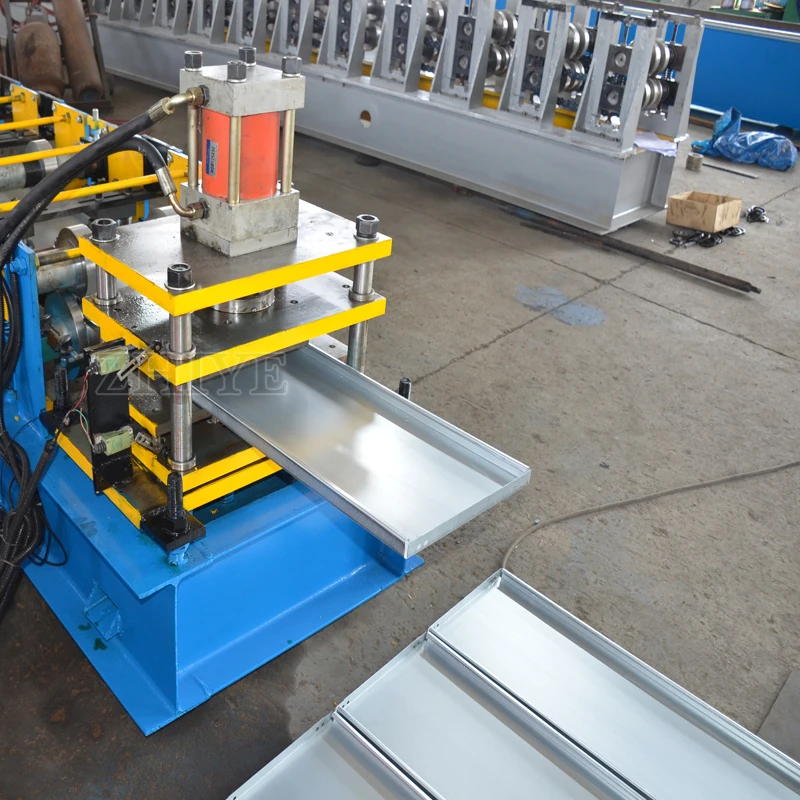 Multi Automatic Shelf Panel Roll Forming Machine Storage Rack Shelf Box Panel Making  Machine