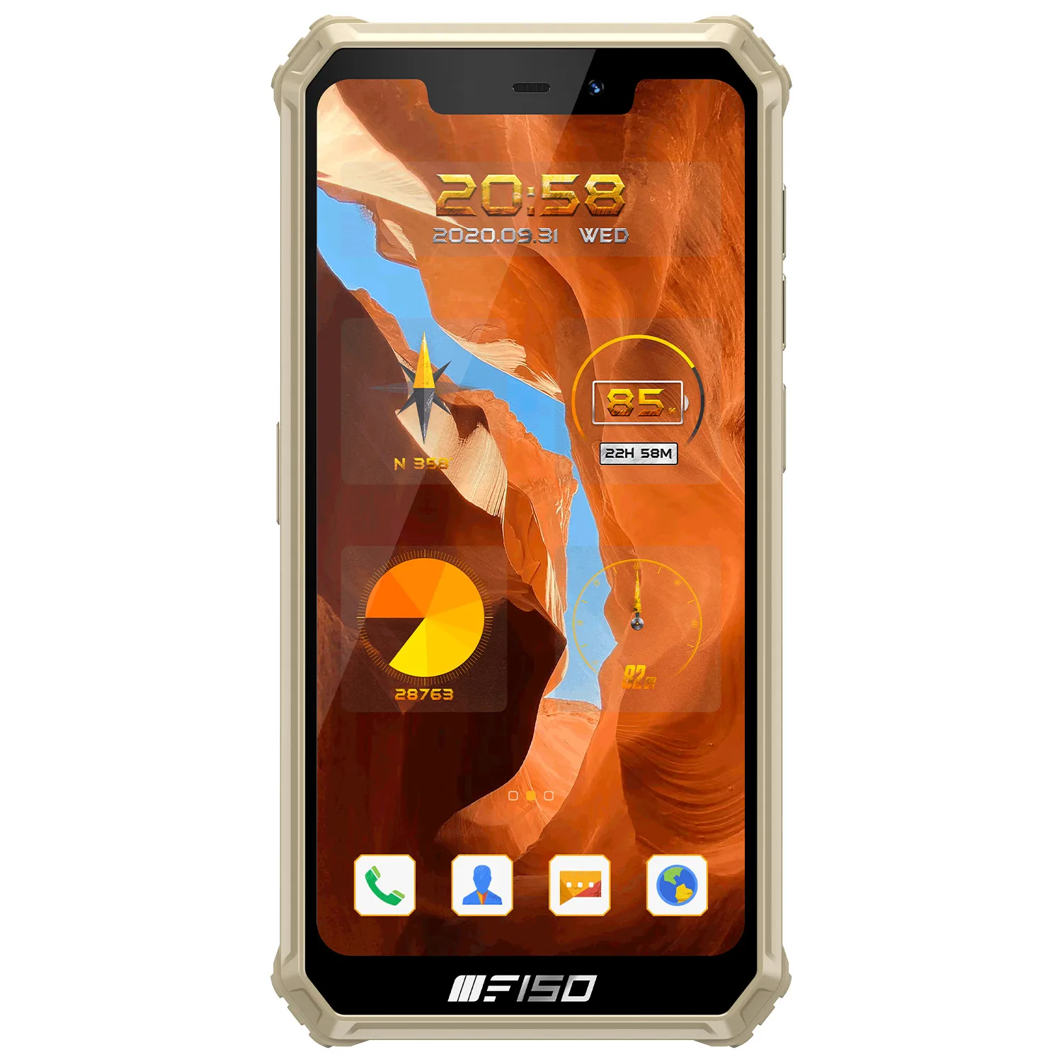 Oukitel F150 - Rugged NFC Smartphone with 8000mah Battery
