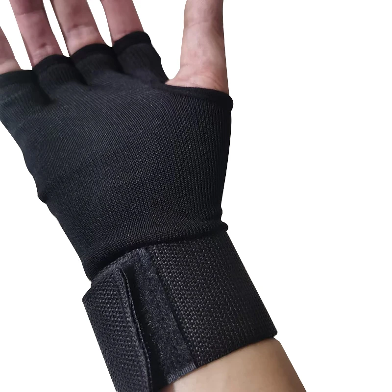 Gel Knuckle Padded Quick Hand Wraps Mma Gloves Training Gel Elastic