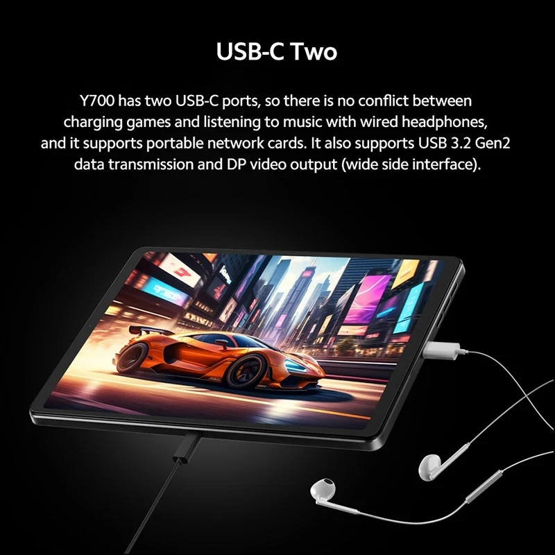 Lenovo LEGION Y700 Tablet - Snapdragon 8 Gen 3, 165hz Display