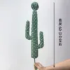 Cactus de higo chumbo-espinas blancas-pequeño racimo de trompeta