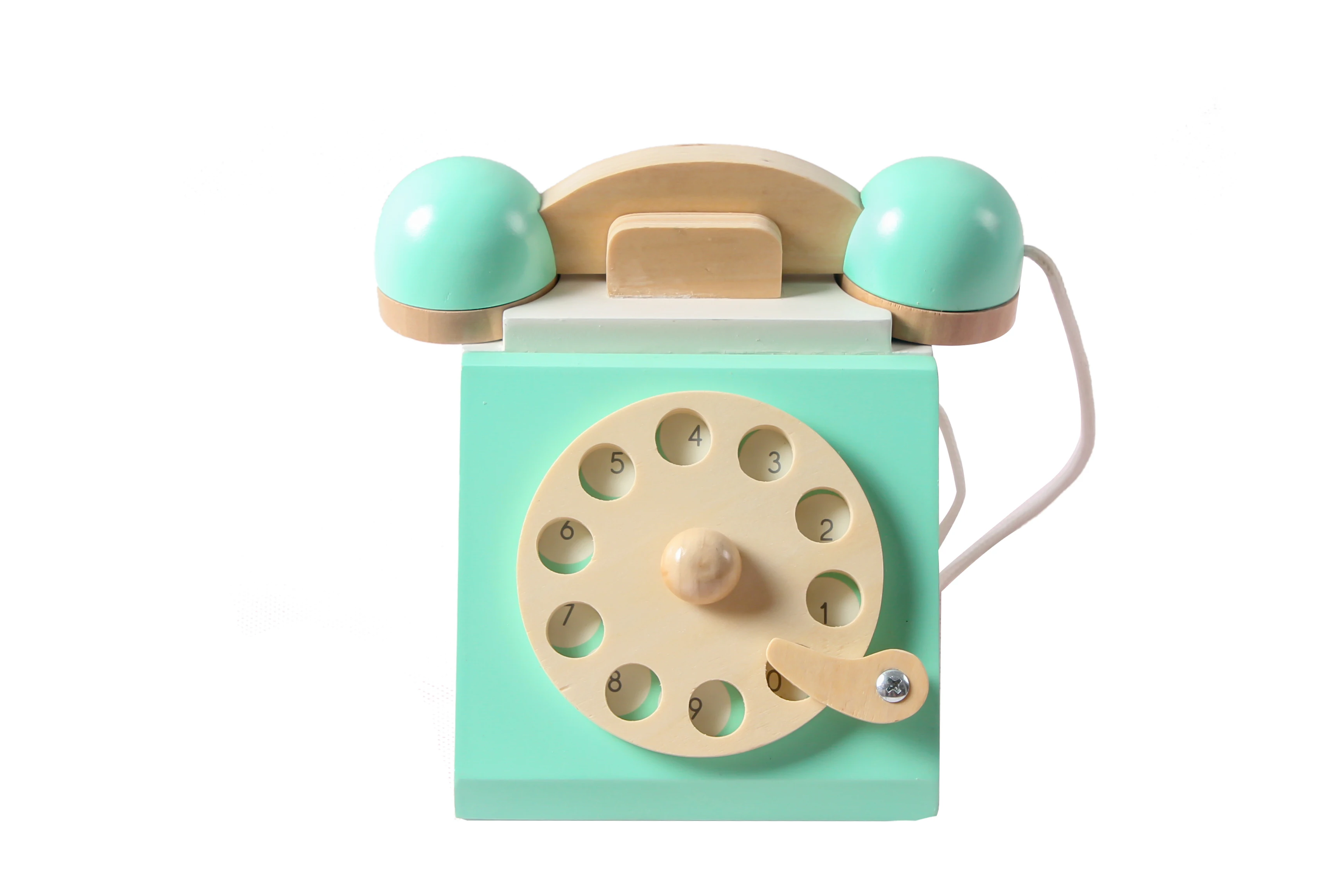 MULTT-FUNCTION WOODEN TELEPHONE-