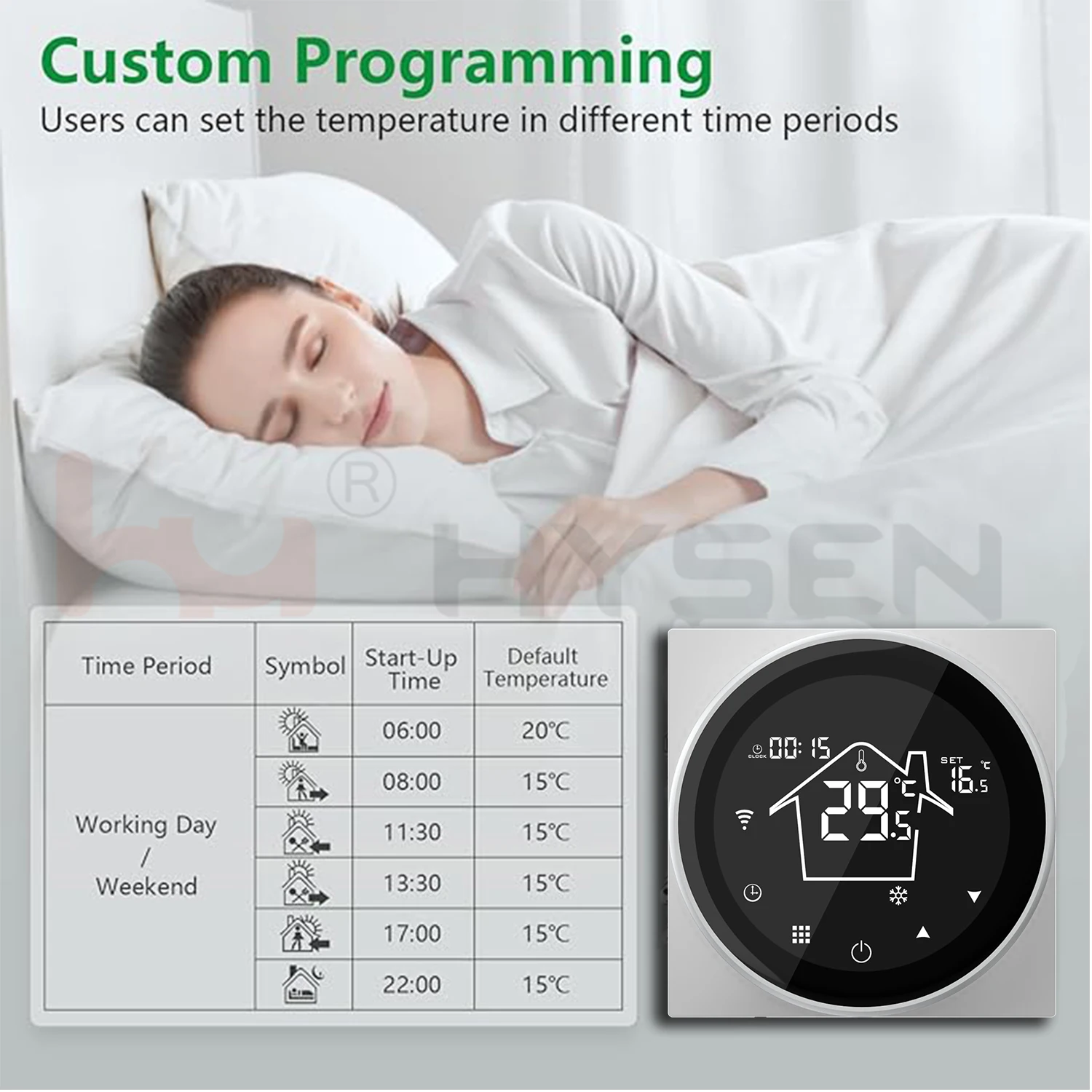 HY312 Nest Thermostat Smart Underfloor Heating Solutions