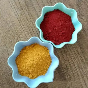 Factory supply concrete dyes iron oxide pigment many colors iron oxide red/yellow/blue/green/black CAS 1309-37-1