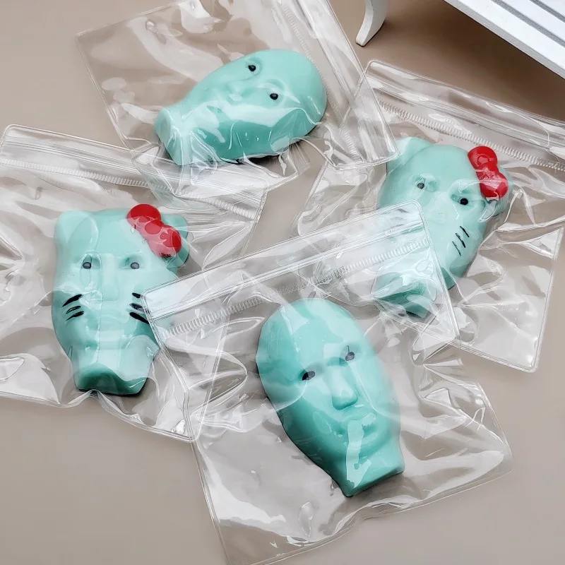 Giocattolo Antistress Per Schiacciare Brufoli In Silicone - Con Pinzette, Per Adulti E Bambini, Portatile, Per Sfogare La Tensione