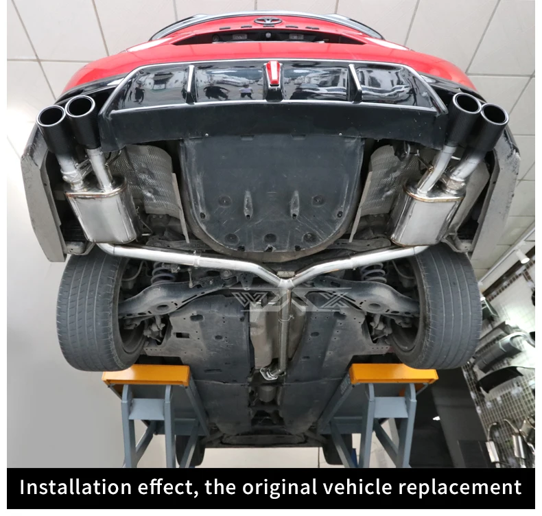 Exhaust Stainless Steel Catback System Exhaust Pipe For Toyota Camry SE 2.5 CLY  2019 Exhaust Catback System