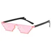 Small mosaic pink double row