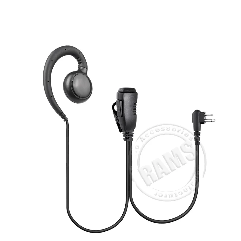 Raytalk Em C Shape Ear Hook Earphone Headset Ptt Mic For Motorola