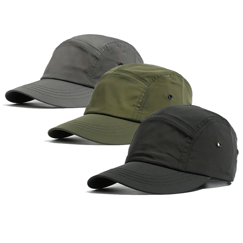 5 panel cycling cap