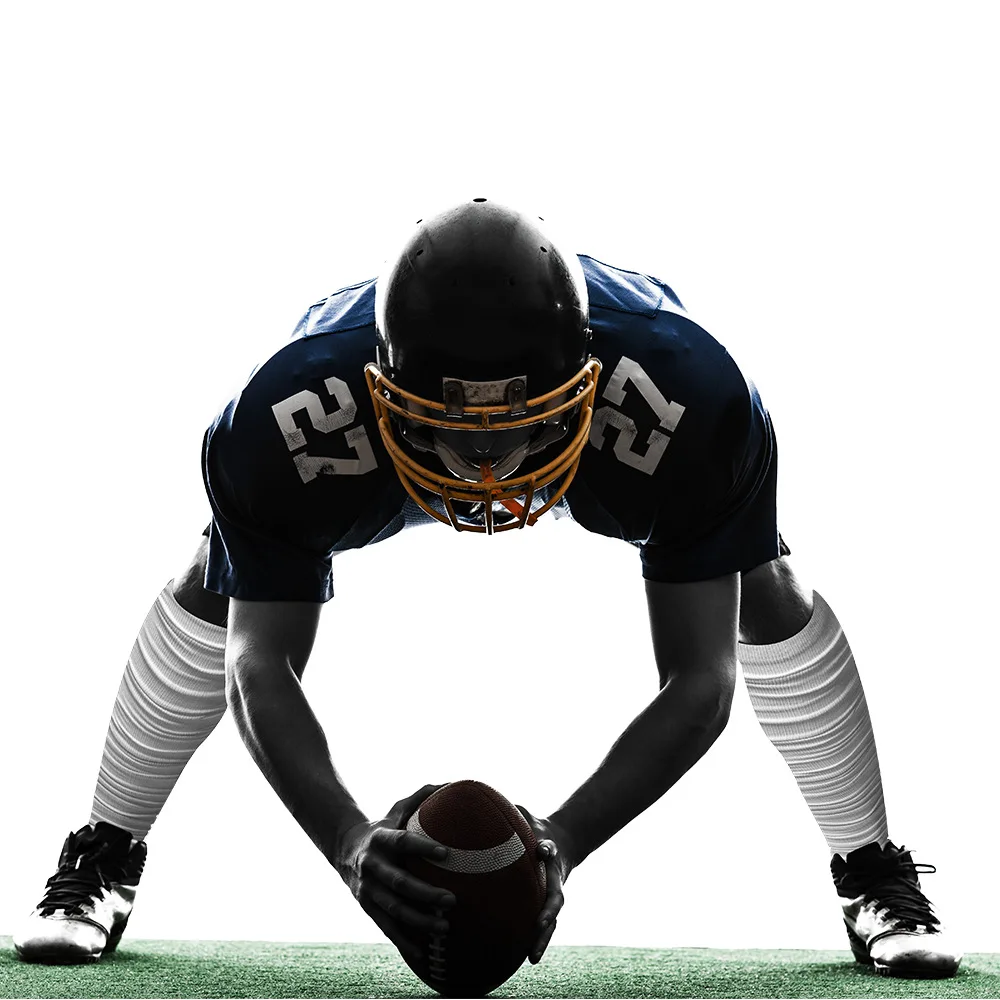 Men Kids Children Black Maroon Knee Long Antislip Silicone Football