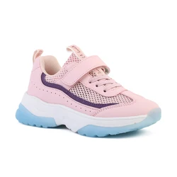 Легкая детская спортивная обувь на танкетке для девочек
