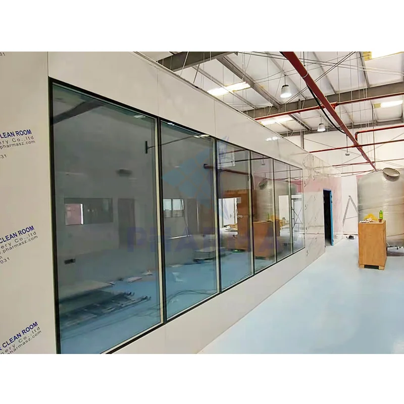 product-PHARMA-GMP Class 100 -10000Customized Clean Room Turnkey Projects Food clean room Window Dou-2