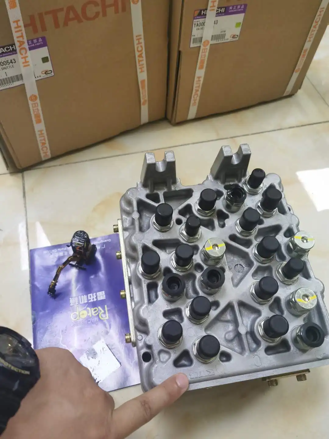 sm☆　CD3枚セット ZX200-3 ZX240-3 ZX250-3 Shuttle Valve - High Efficiency