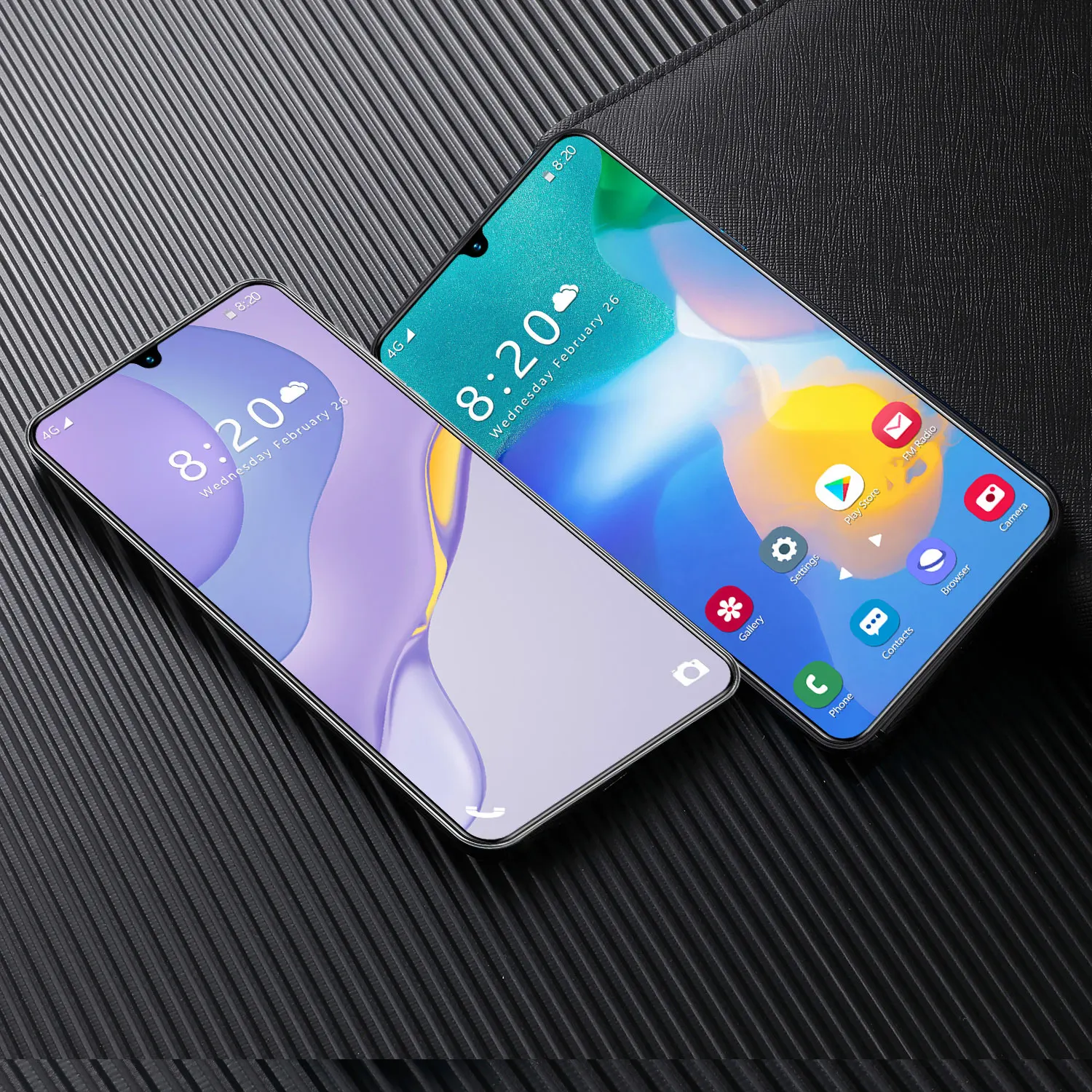 Разблокированный мобильный телефон Nowa7i 6,5 дюйма 8 ГБ + 128 ГБ Android смартфон 10 ядер 5G LET телефон 4 камеры MTK6799 распознавание лица