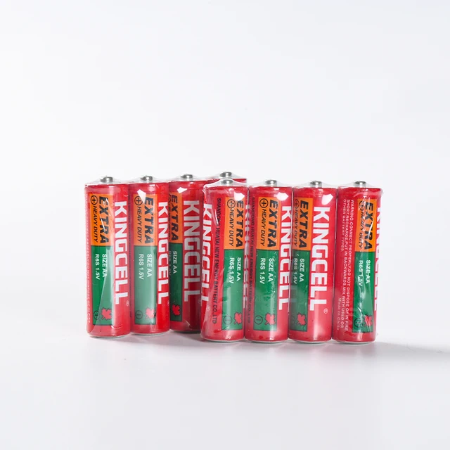 Fashion Design AA Zinc Carbon Dry Battery R6S UM-3 1.5V