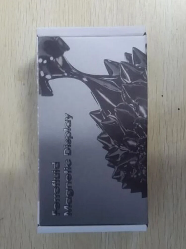 Fantastic Pressure Relief Magnetic Ferrofluid Toy Demo Ferrofluid Magnetic Liquid Sealing Display in a Bottle
