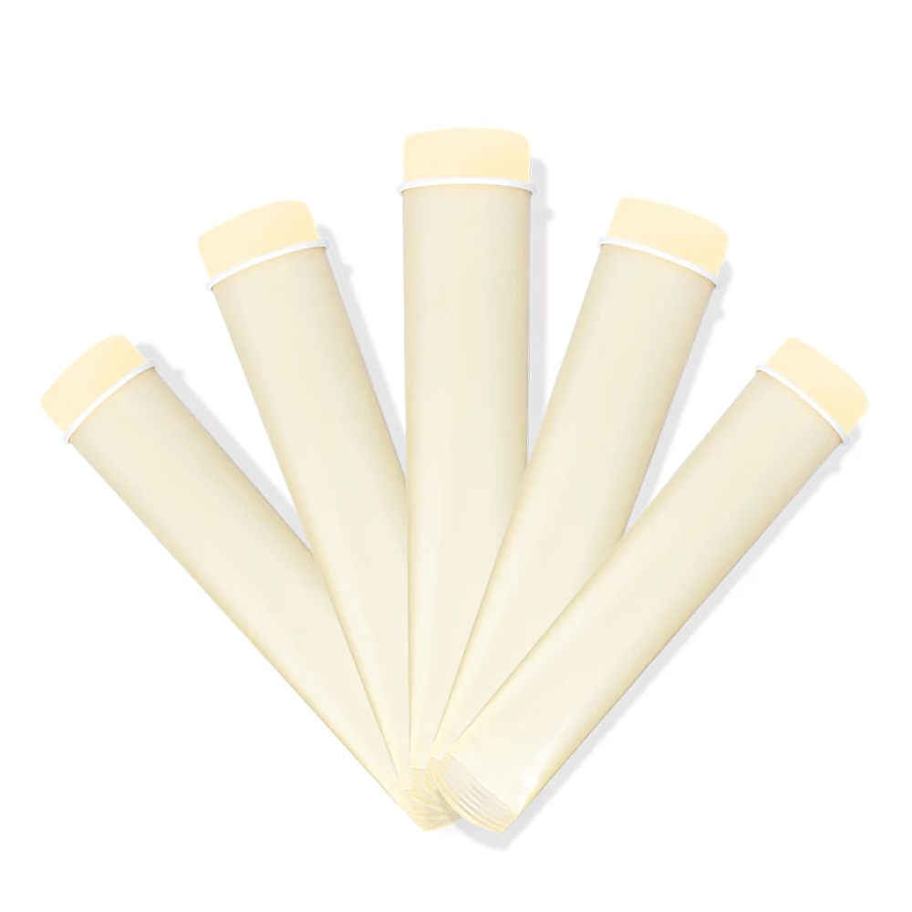 JAHOO PACK Customized Disposable Candy Ice Cream Squeeze Cup Push up Jelly Paper Tube