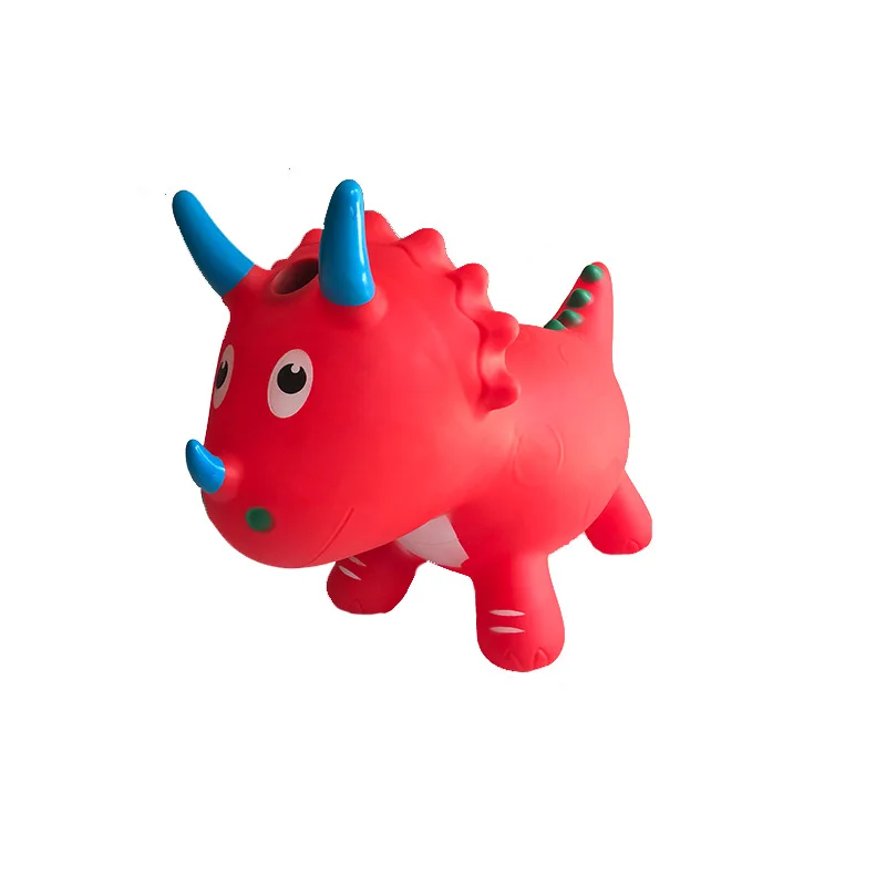 Wholesale Bouncy Triceratops Hopper Toddlers Inflatable Bouncy Animals