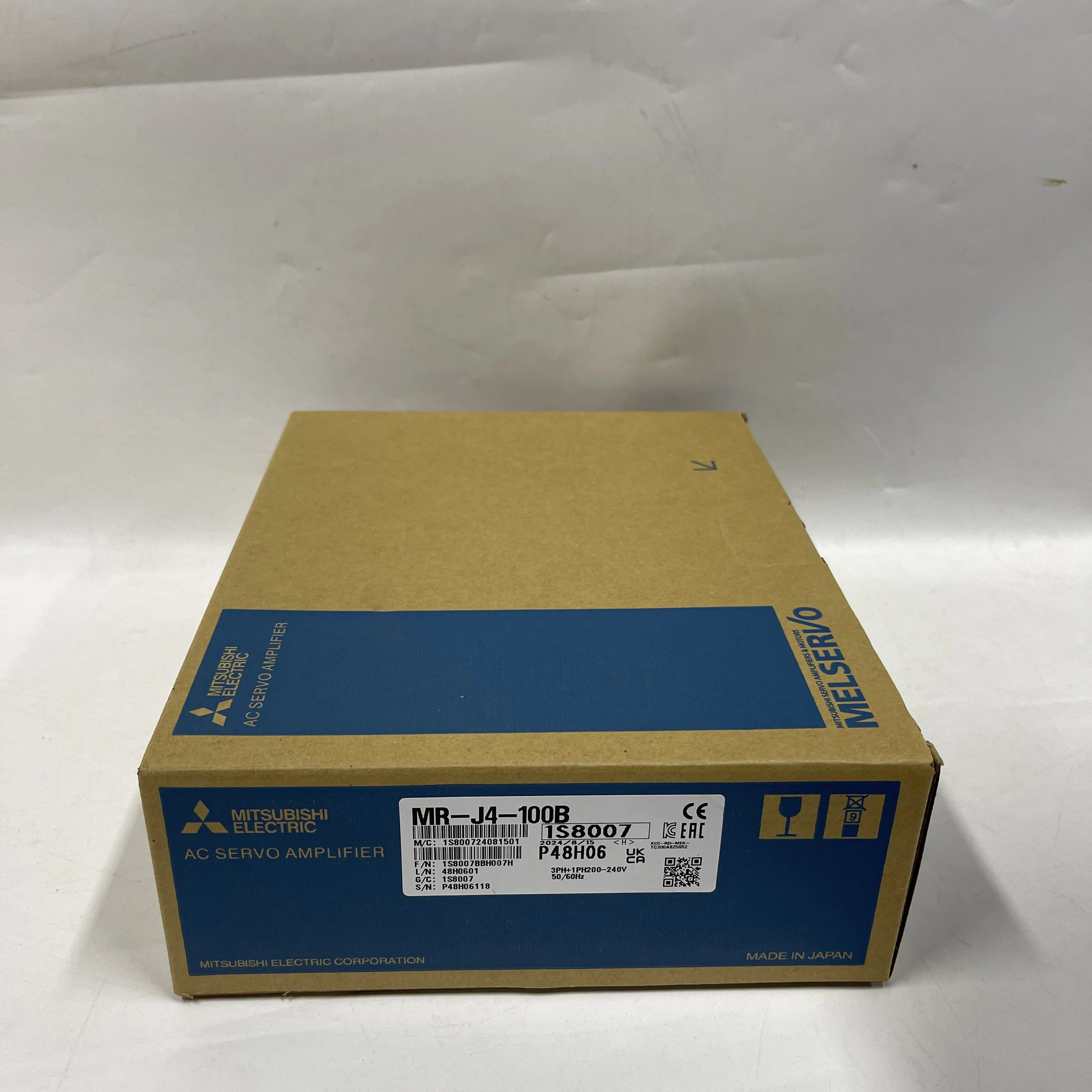 MITSUBISHI AC Servo Amplifier MR-J4-100B MITSUBISHI AC Servo Amplifier MR-J4-100B